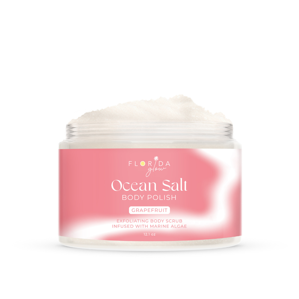 Grapefruit Salt Scrub from Florida Glow
