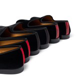 Men's Green Velvet Slipper II from Del Toro Shoes
