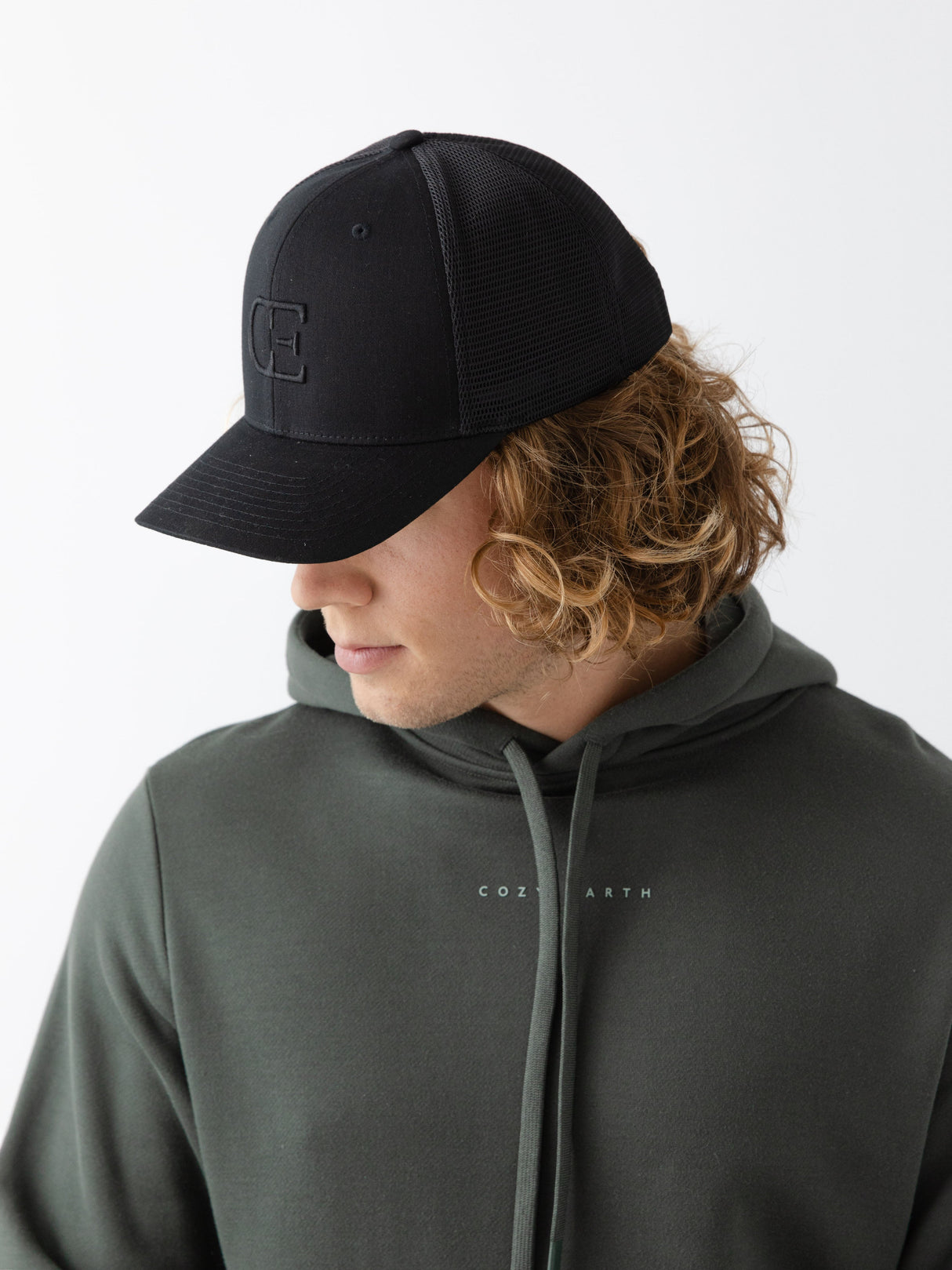 Mesh Trucker Hat from Cozy Earth