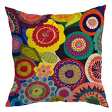 Abstract Bright Colored Cushion Covers from Moderny