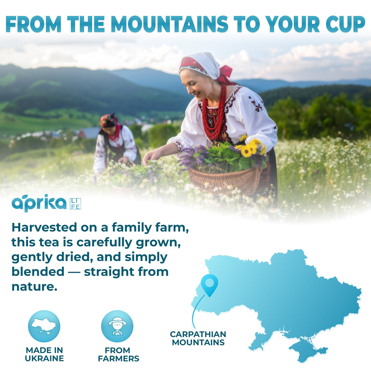 Herbal Sleep Tea With Sleep Guide, 60 Bags from Aprika Life