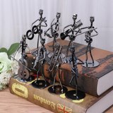 Metal Musician Figurines from Moderny