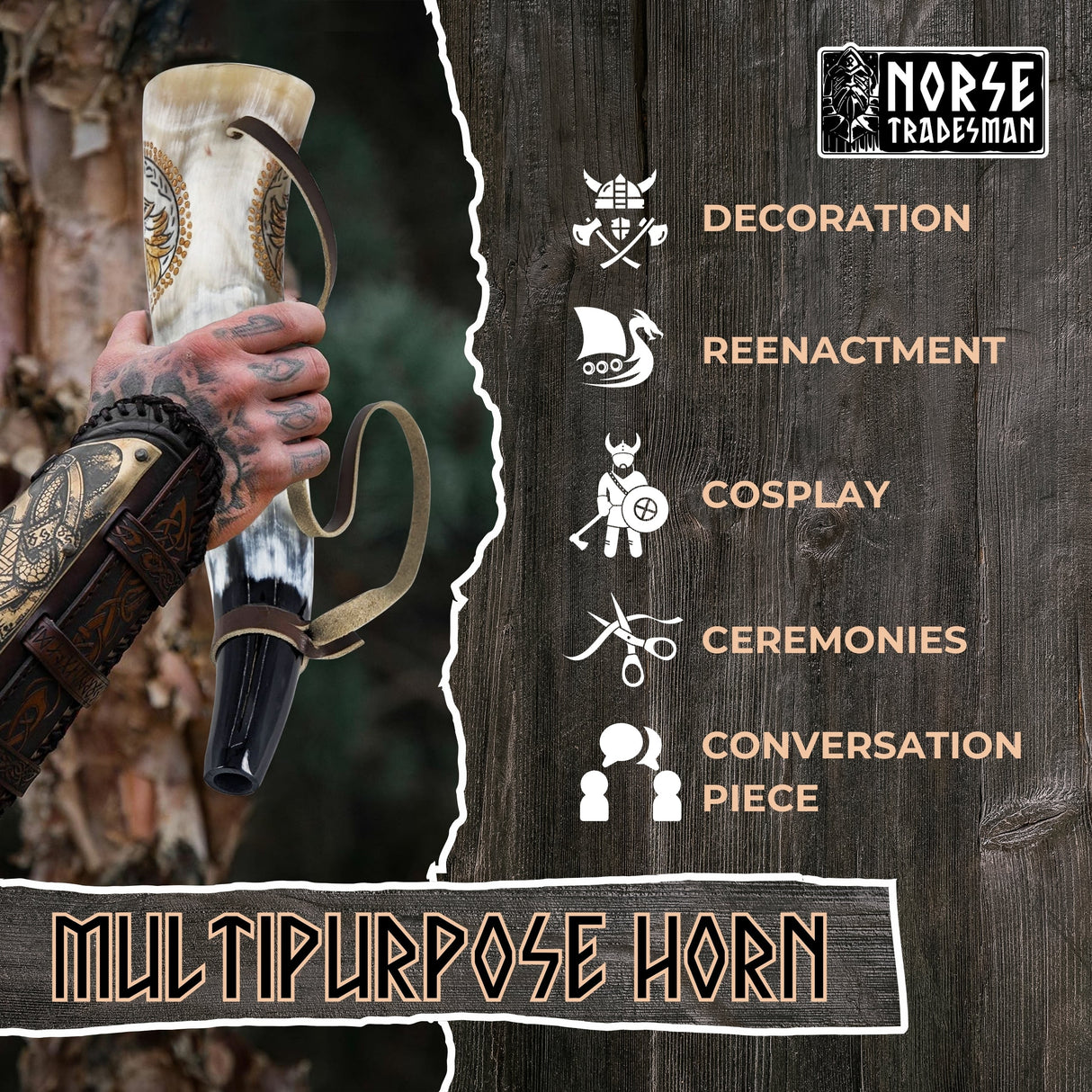 War Horn from Norse Tradesman