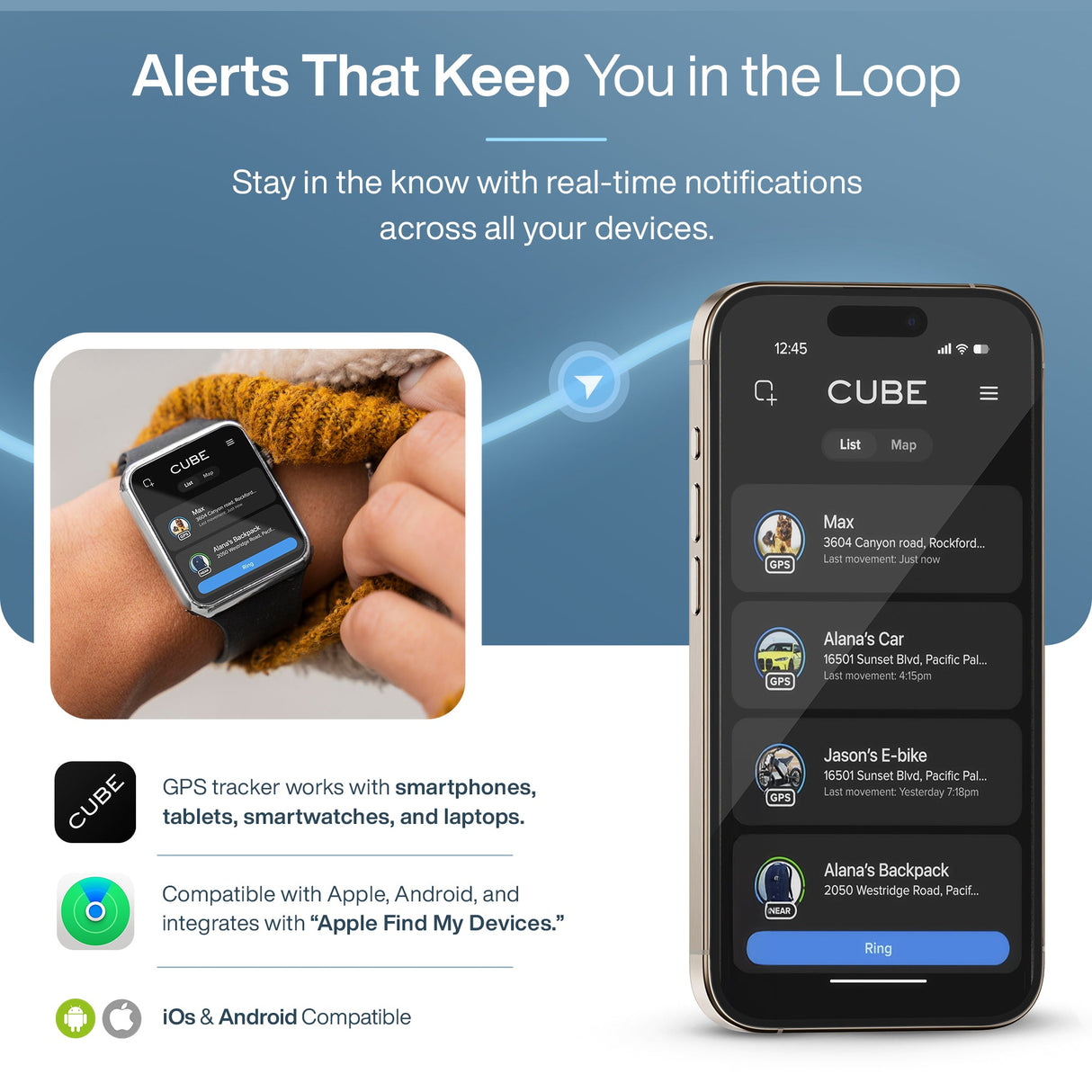 Cube GPS PRO Tracker: Magnetic GPS Tracker | 1 Year Battery Life | 4G LTE | Real-Time Tracking from Cube Tracker