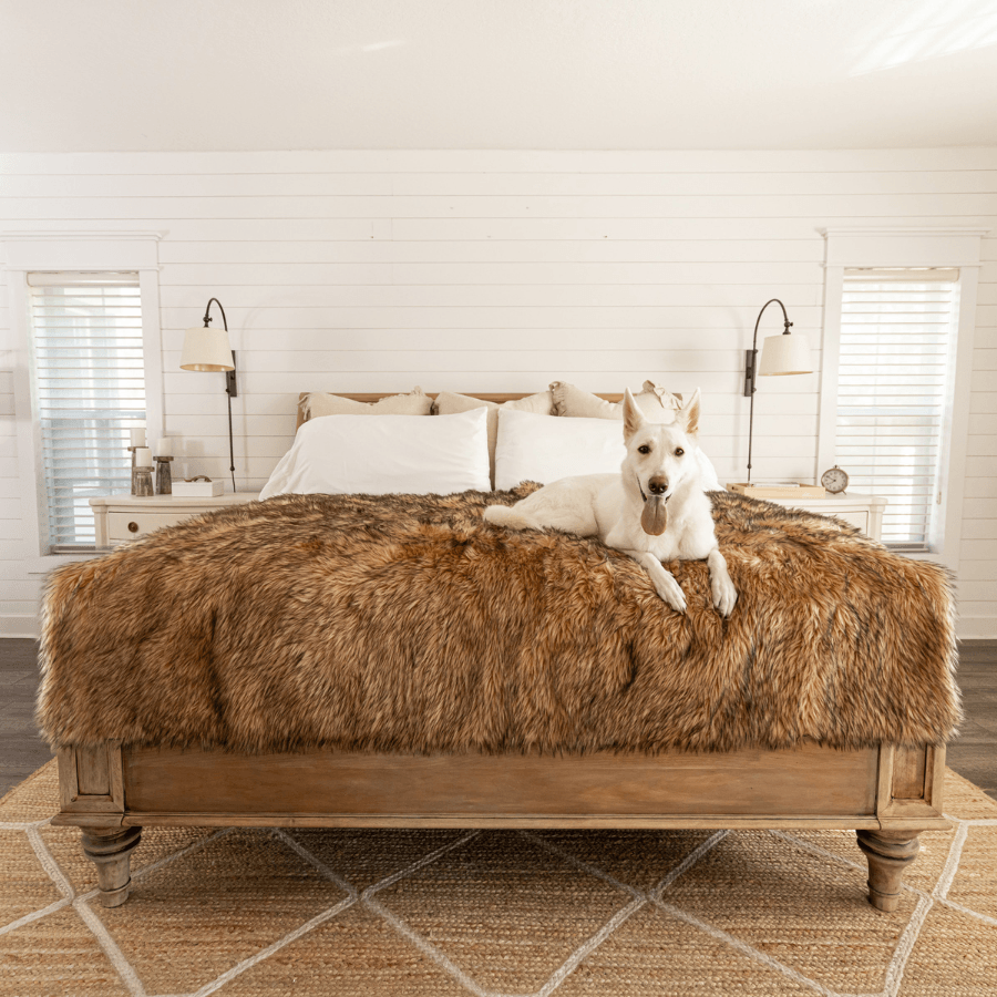 PupProtector™ Waterproof Throw Blanket - Sable Tan from Paw.com