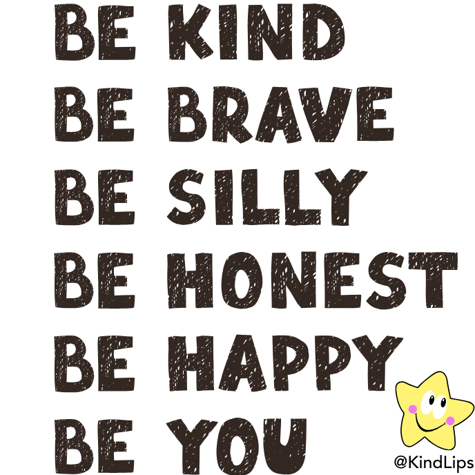 50 Unique Self-Affirmation Post-it Notes from Kind Lips