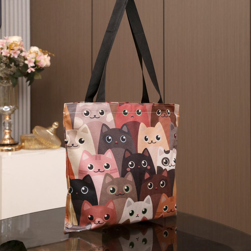 CUTE CAT TOTE BAGS from Ashlen