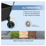 Folding Dog Wagon Cart with Extendable Rear End Heavy Duty From Redcamp