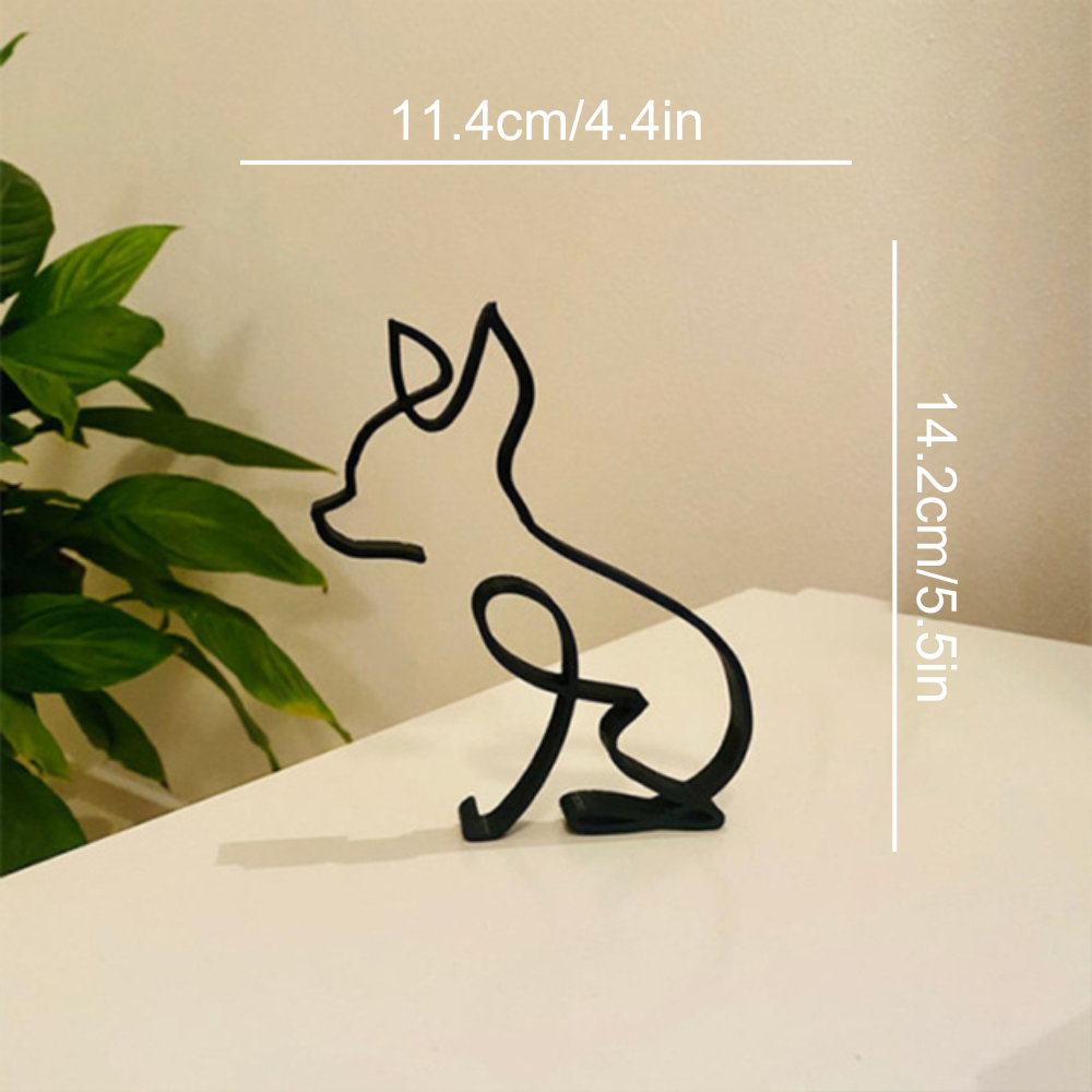 Minimalist Animal Sculpture from Moderny