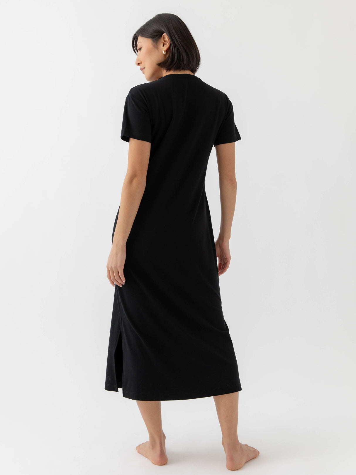 Women's Brushed Bamboo Midi Dress from Cozy Earth