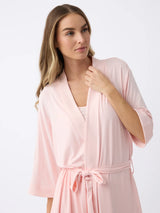 Women's Bamboo Stretch-Knit Kimono Robe from Cozy Earth