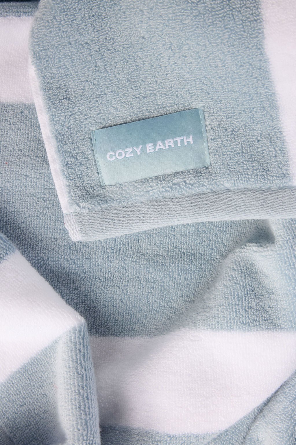 Classic Stripe Resort Towel from Cozy Earth