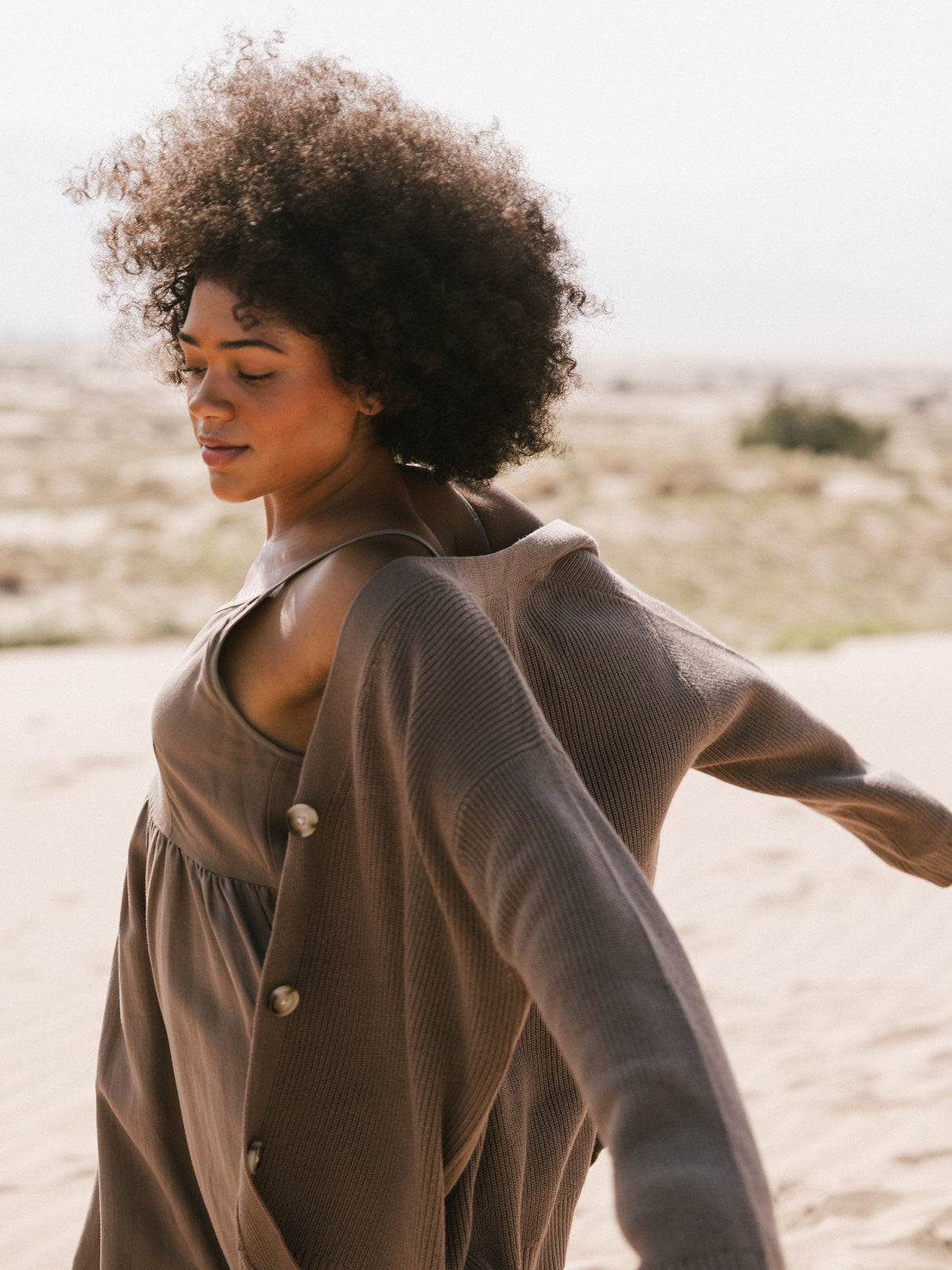 Oversized Classic Cardigan from Cozy Earth