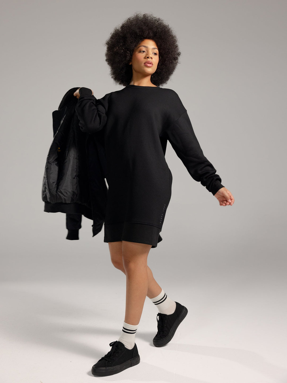 Women's CityScape Crewneck Dress from Cozy Earth