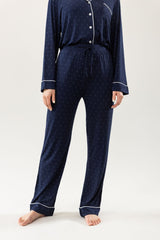 Women's Bamboo Stretch-Knit Long Sleeve Pajama Set from Cozy Earth