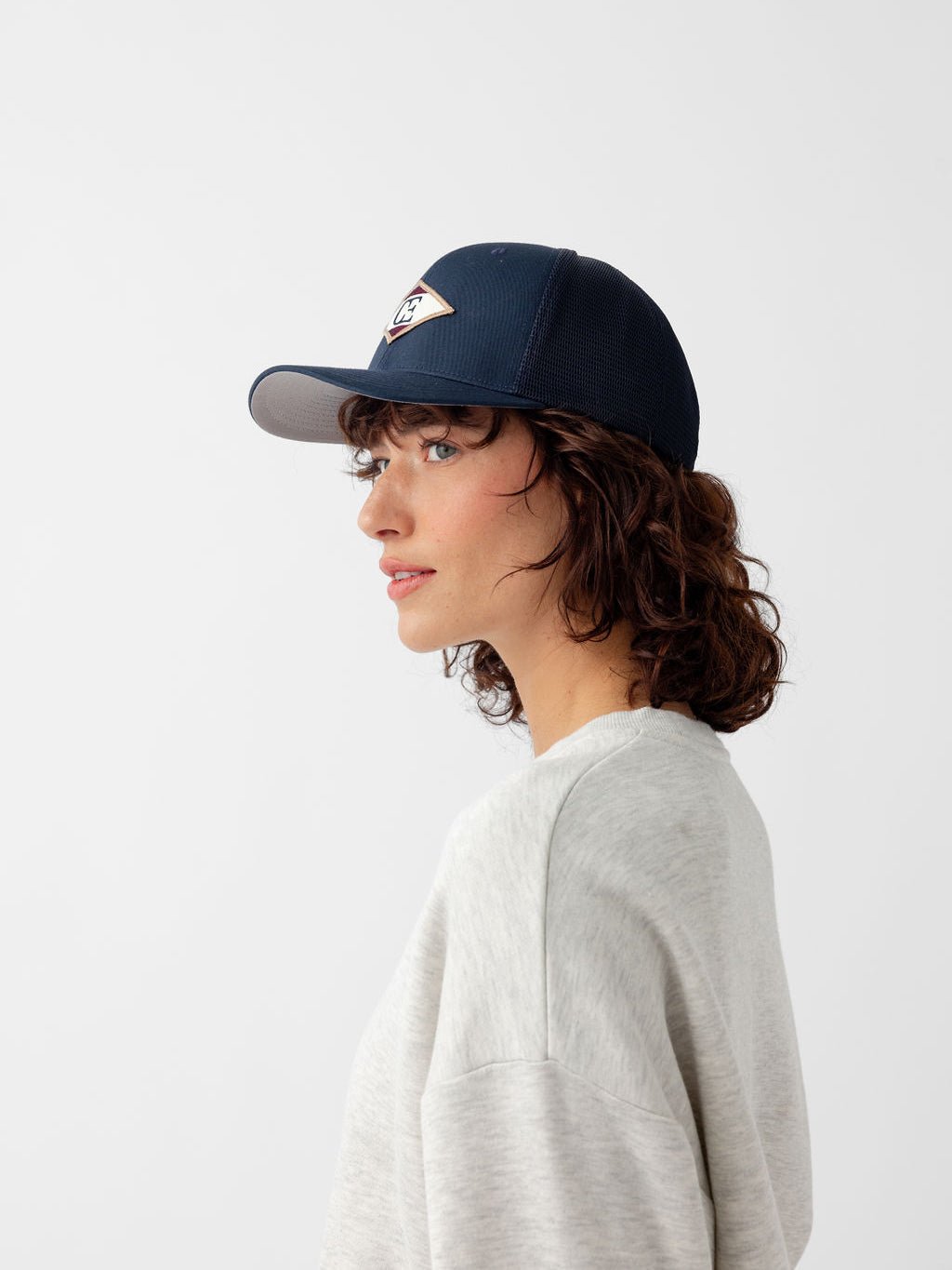 Diamond Mesh Trucker Hat from Cozy Earth