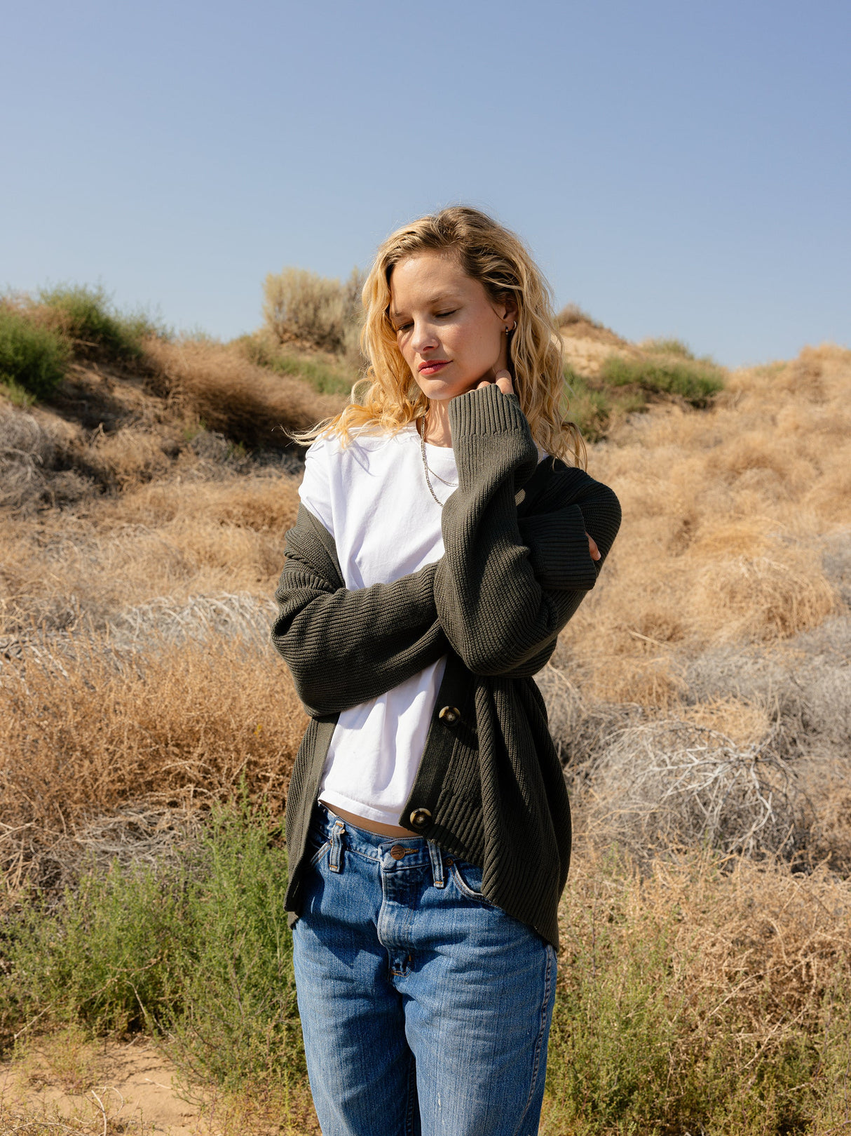 Oversized Classic Cardigan from Cozy Earth