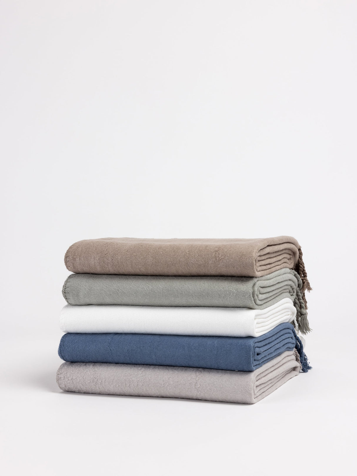 Bamboo Tassel Throw from Cozy Earth