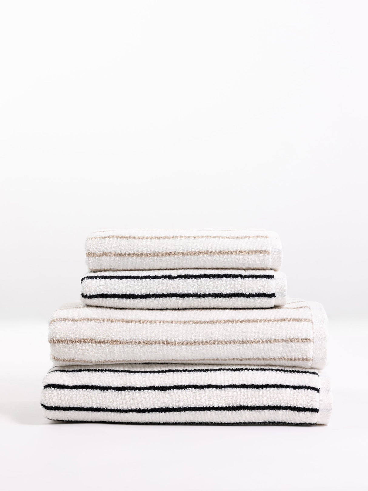 Luxe Striped Bath Towels From Cozy Earth