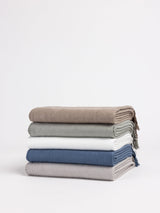 Bamboo Tassel Throw from Cozy Earth