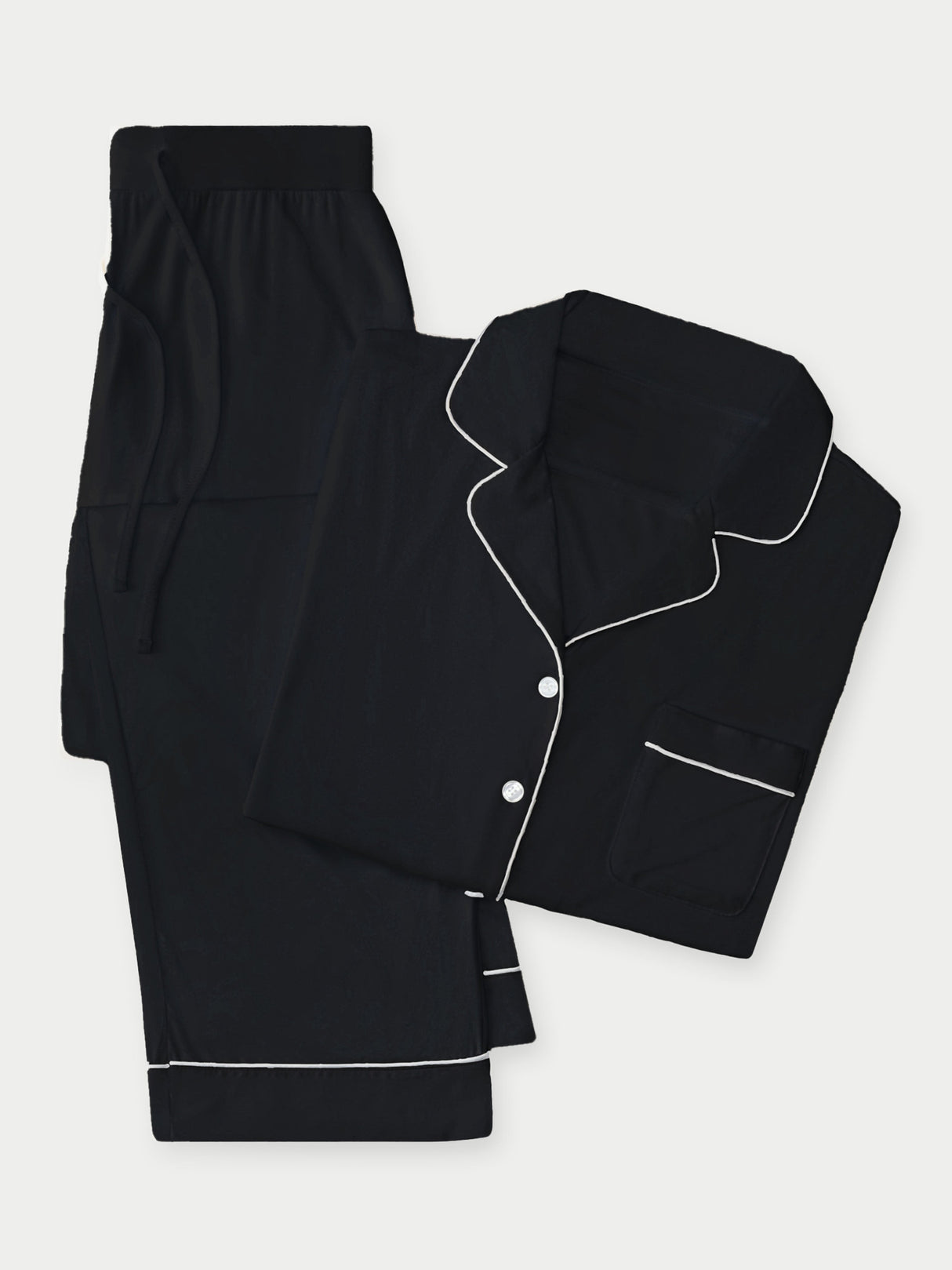 Women's Bamboo Stretch-Knit Long Sleeve Pajama Set from Cozy Earth