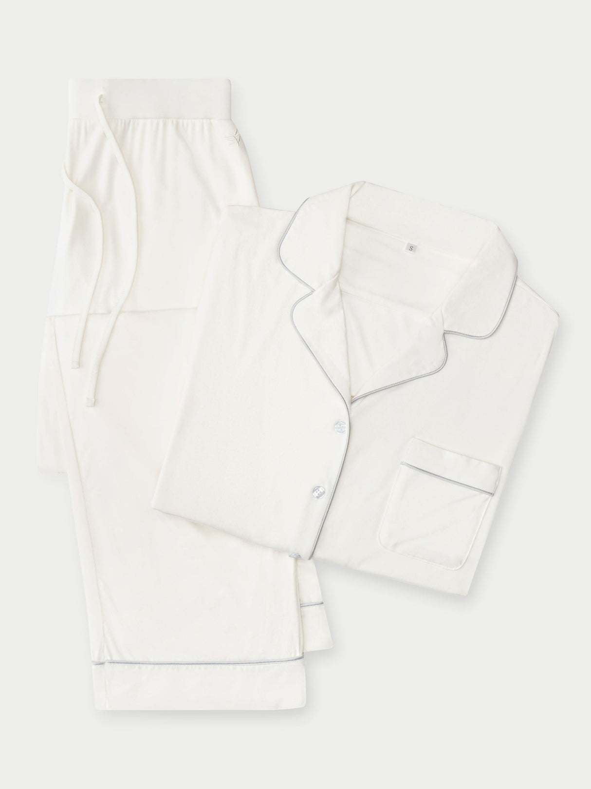 Women's Bamboo Stretch-Knit Long Sleeve Pajama Set from Cozy Earth