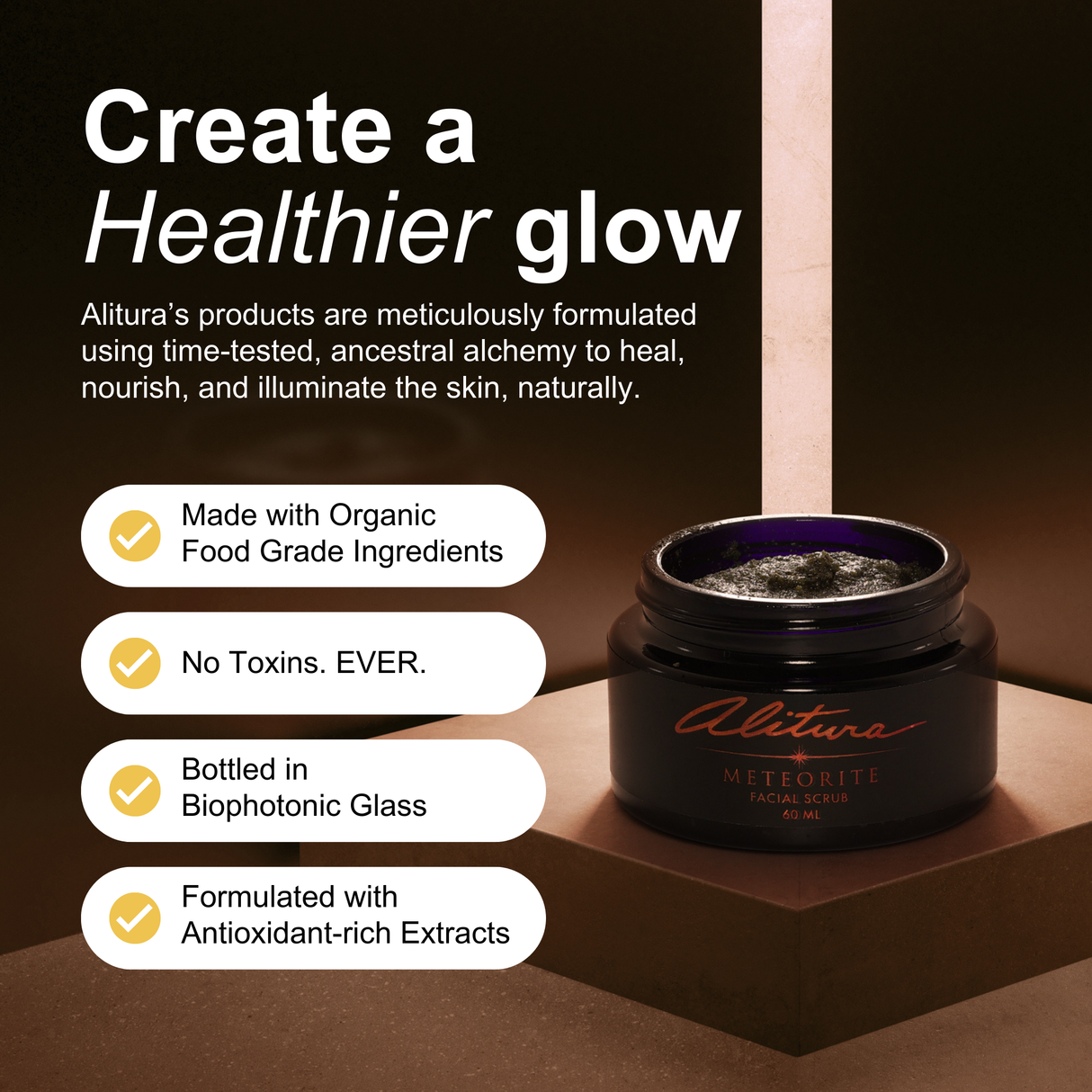 The Meteorite Facial Scrub From Alitura