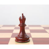 Jacques Cook Staunton Collectors Chess Set- Chess Pieces Only- Bud Rosewood 1849 - 3.75" From Royal Chess Mall