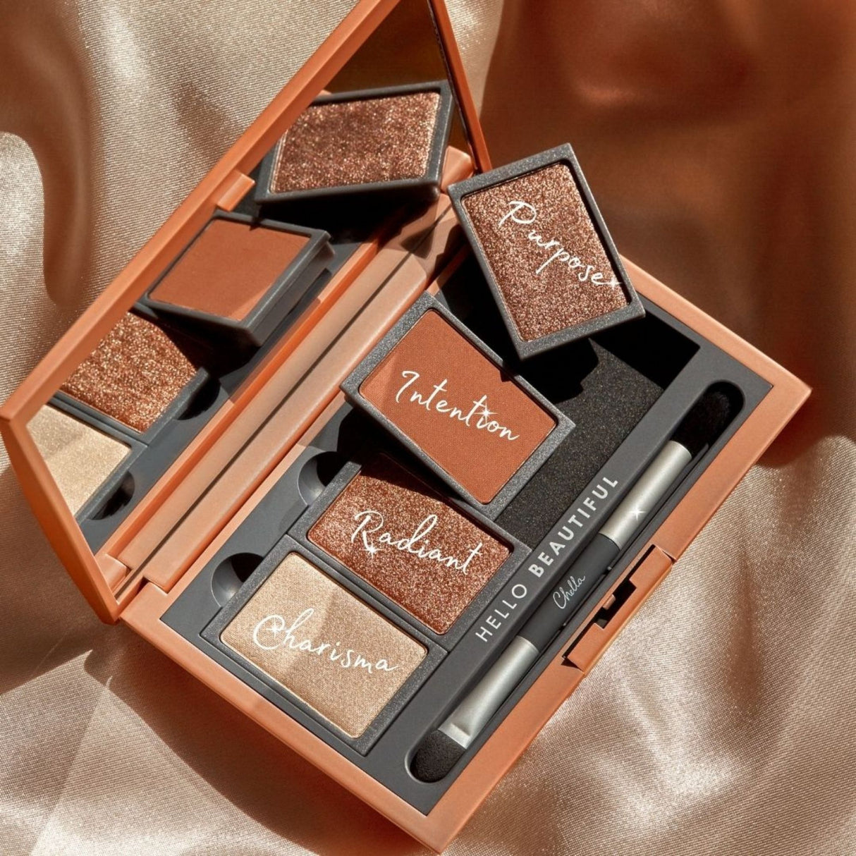 manifest bronze eyeshadow palette from Chella