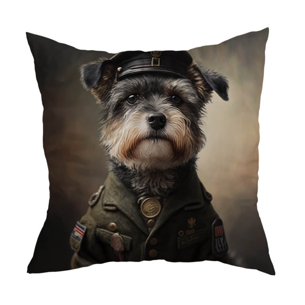 Military Animals Cushion Cover from Moderny
