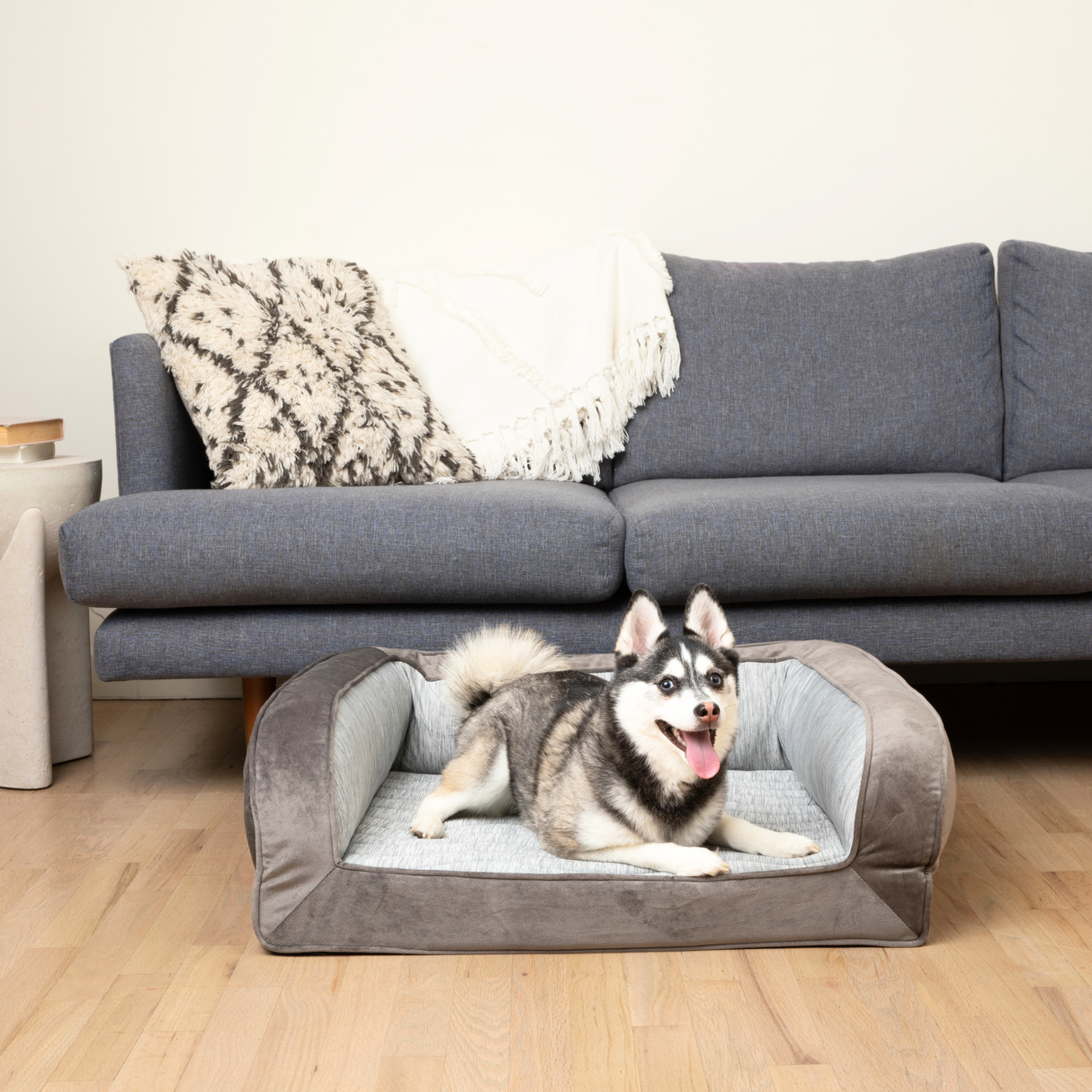 PupChill™ Cooling Bolster Dog Bed from Paw.com