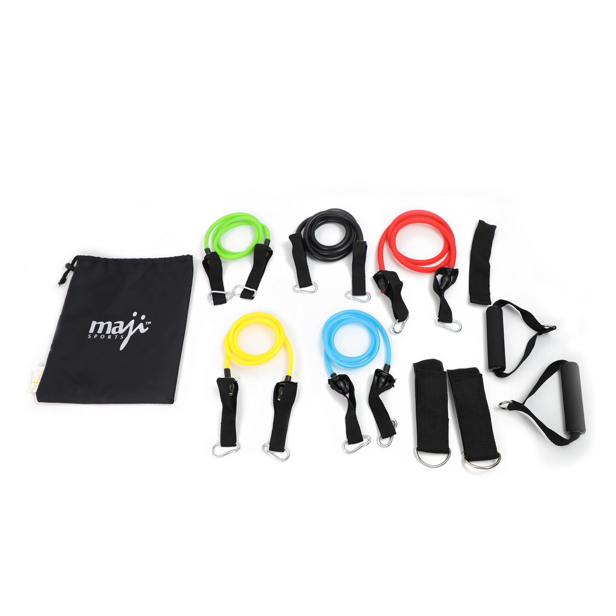 Maji Sports Full Body Workout - Max Resistance Tube Kit from Jupiter Gear Home
