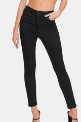 Zenana High Rise Skinny Jeans with Pockets from Enfance-Heureuse