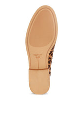 Cacani Leopard Print Heeled Loafers from My Pampered Life Seattle