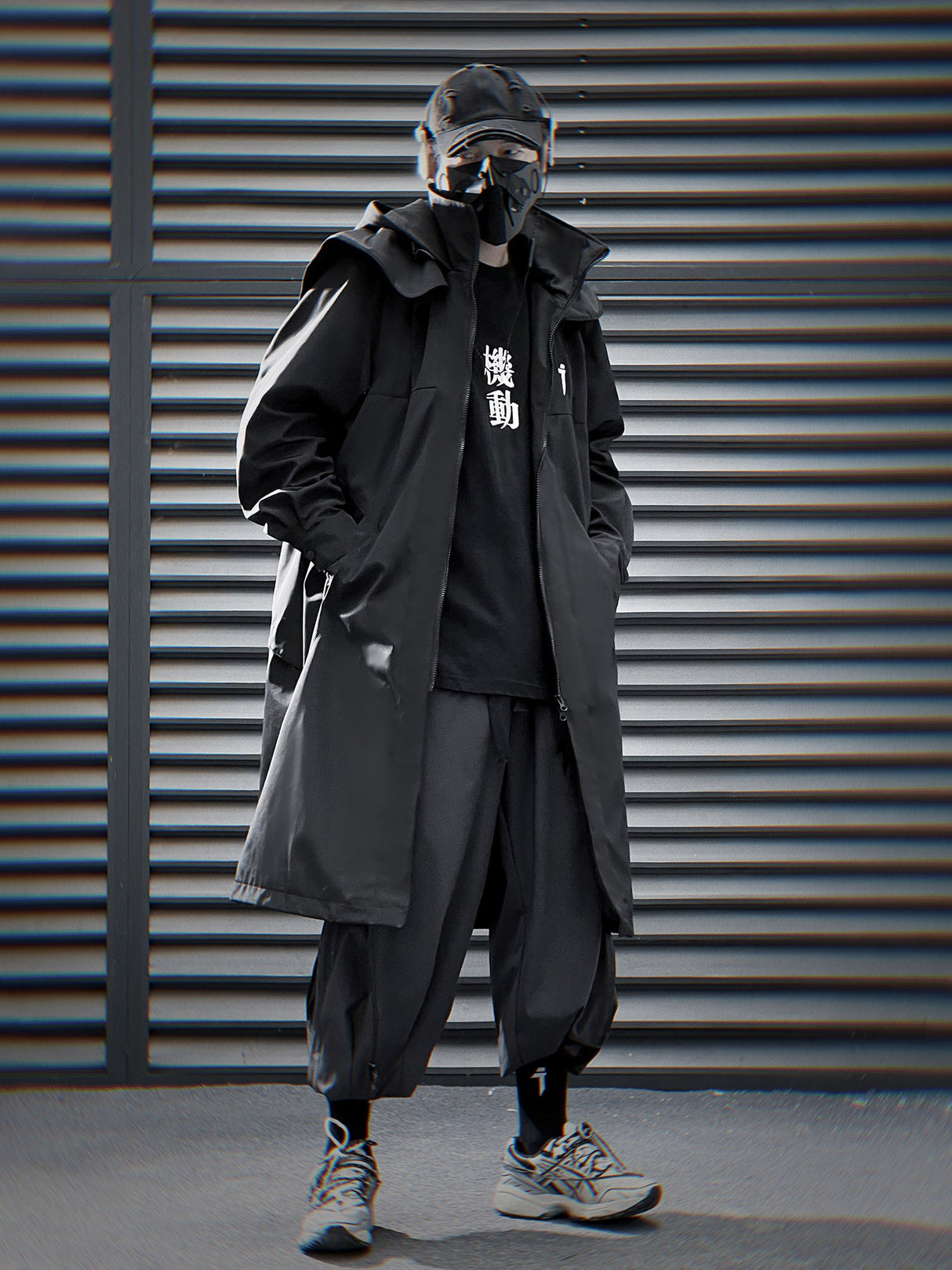 J37 Trench Coat with Hoodie from Niepce Inc