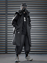 J37 Trench Coat with Hoodie from Niepce Inc