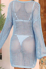 Crochet Side Split Beach Coverups Swimwear Dress from My Pampered Life Seattle