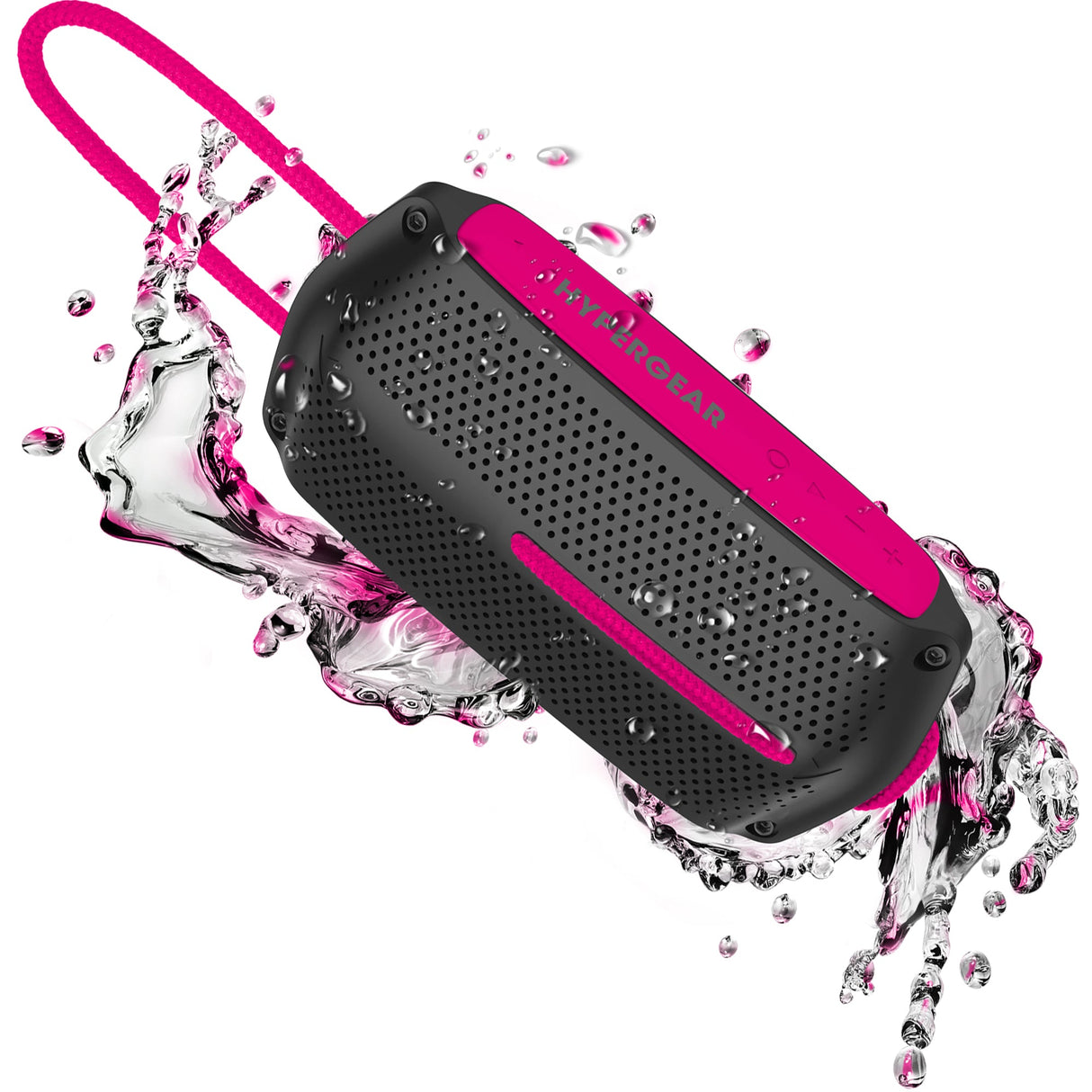 HyperGear Wave Water Resistant Wireless Speaker with Extended Battery Life (WATER-PRNT) from Jupiter Gear