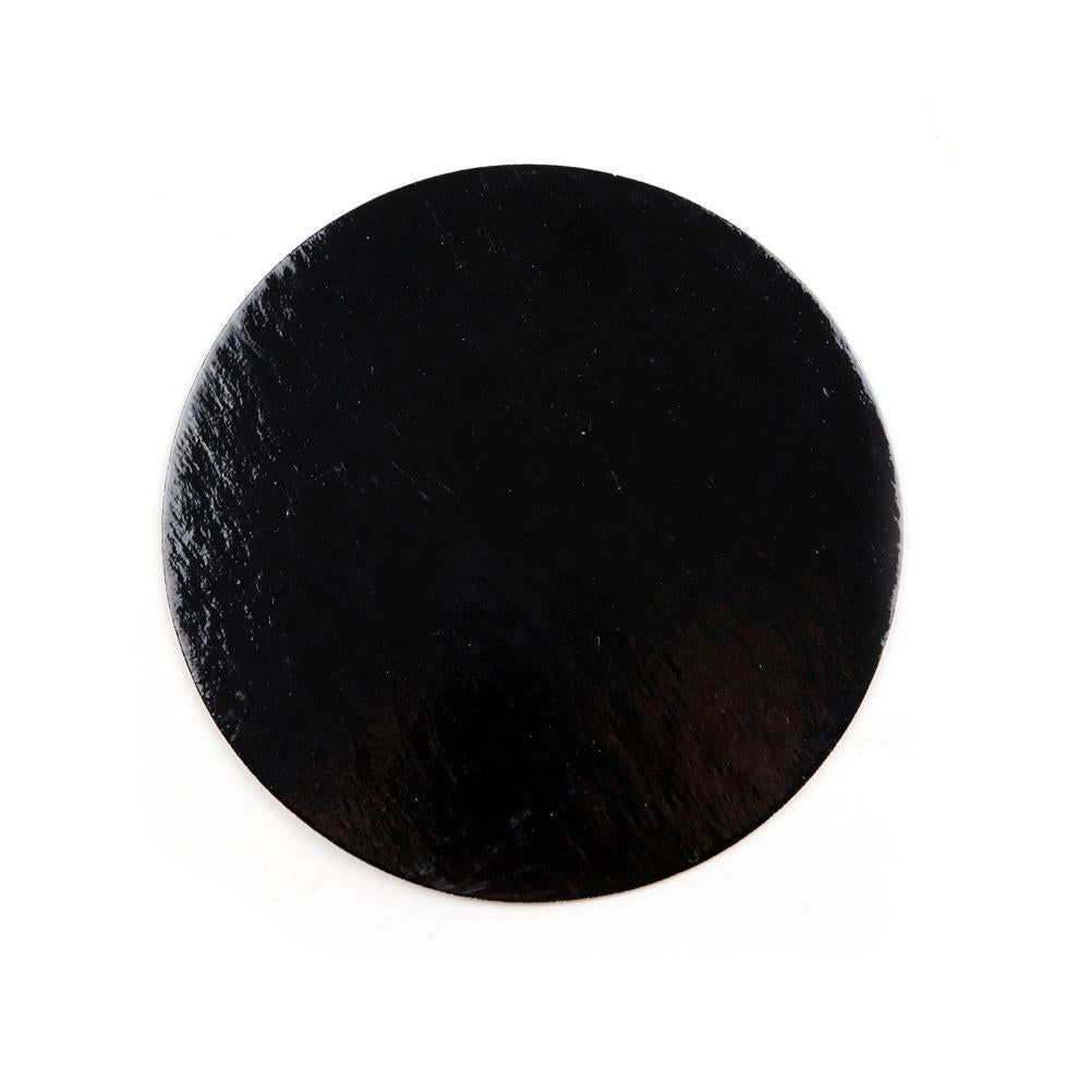 Cake Circle - 8" Black Die Cut - Single from Cake Craft Shoppe, LLC