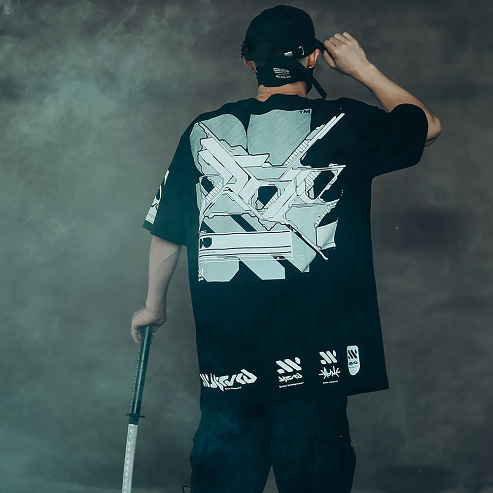 Double X Cyberpunk Tee from Niepce Inc