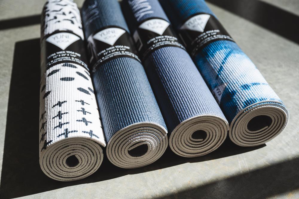 Yoga Mat | 6mm Lightweight | Striped| Non-Slip | Eco Friendly | Yune Yoga | Tofino from Yune Yoga