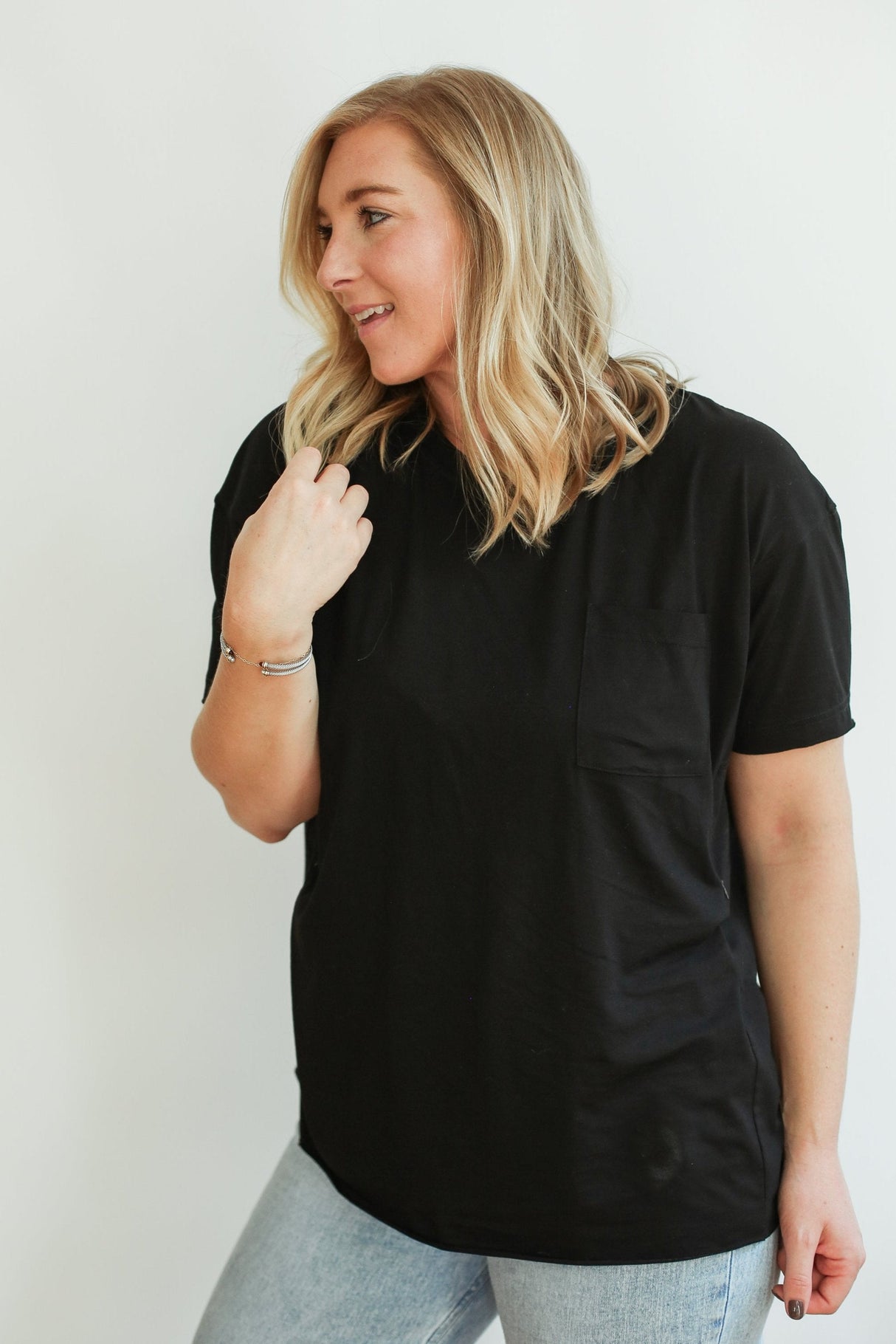 Relaxed Fit Zip Breastfeeding Tee from Movemama