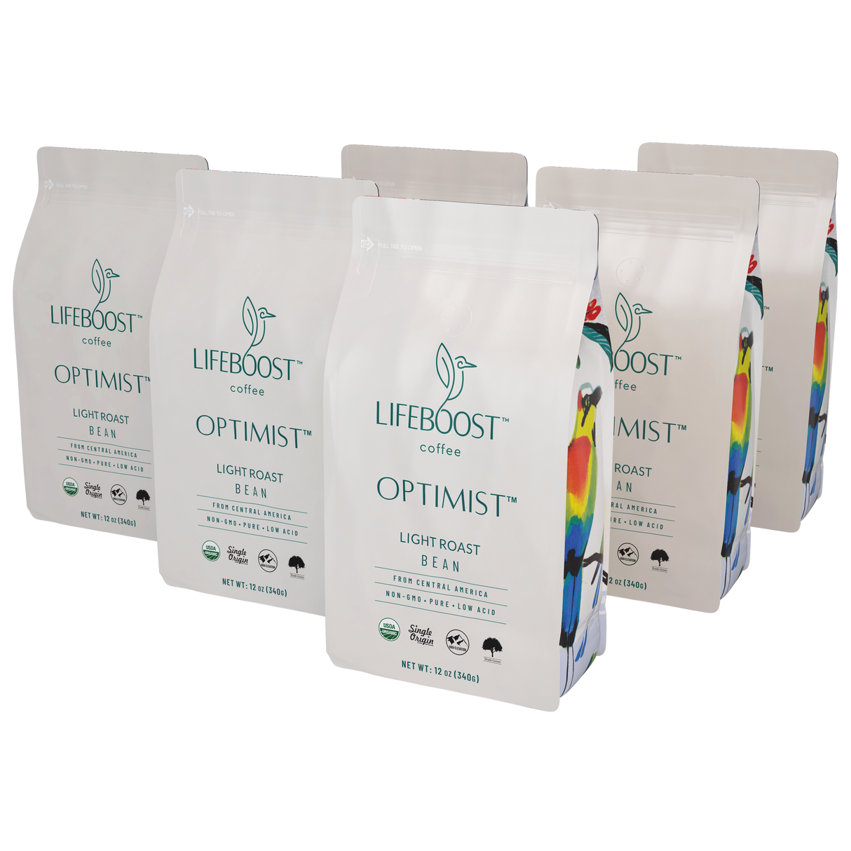 Optimist Light Roast From Lifeboost Coffee