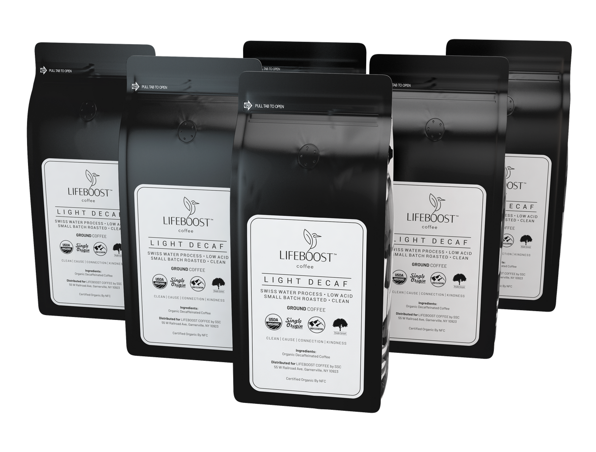 Light Decaf From Lifeboost Coffee