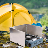 Folding Stainless Steel Stove Windscreen for Outdoor From Redcamp
