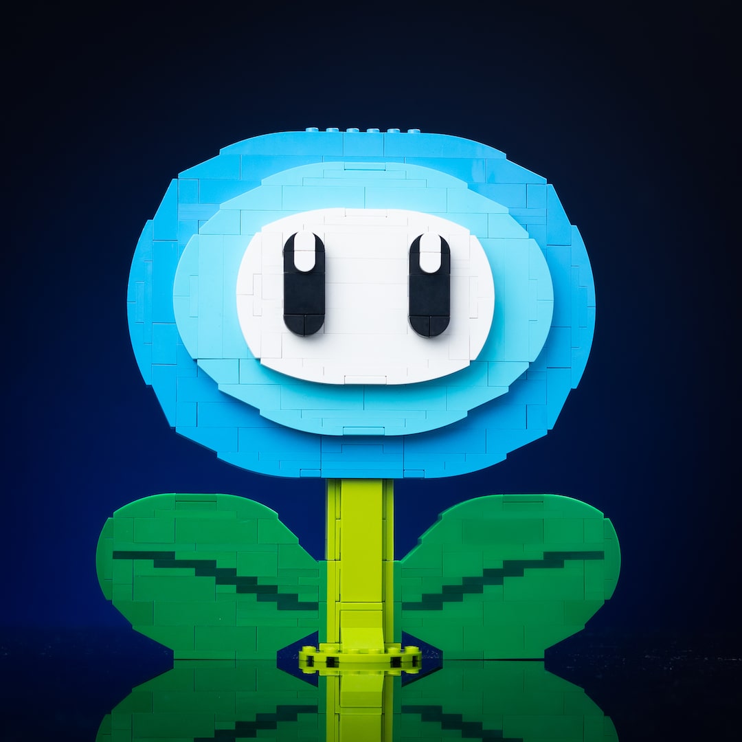 Life-Sized Ice Flower from Bricker Builds