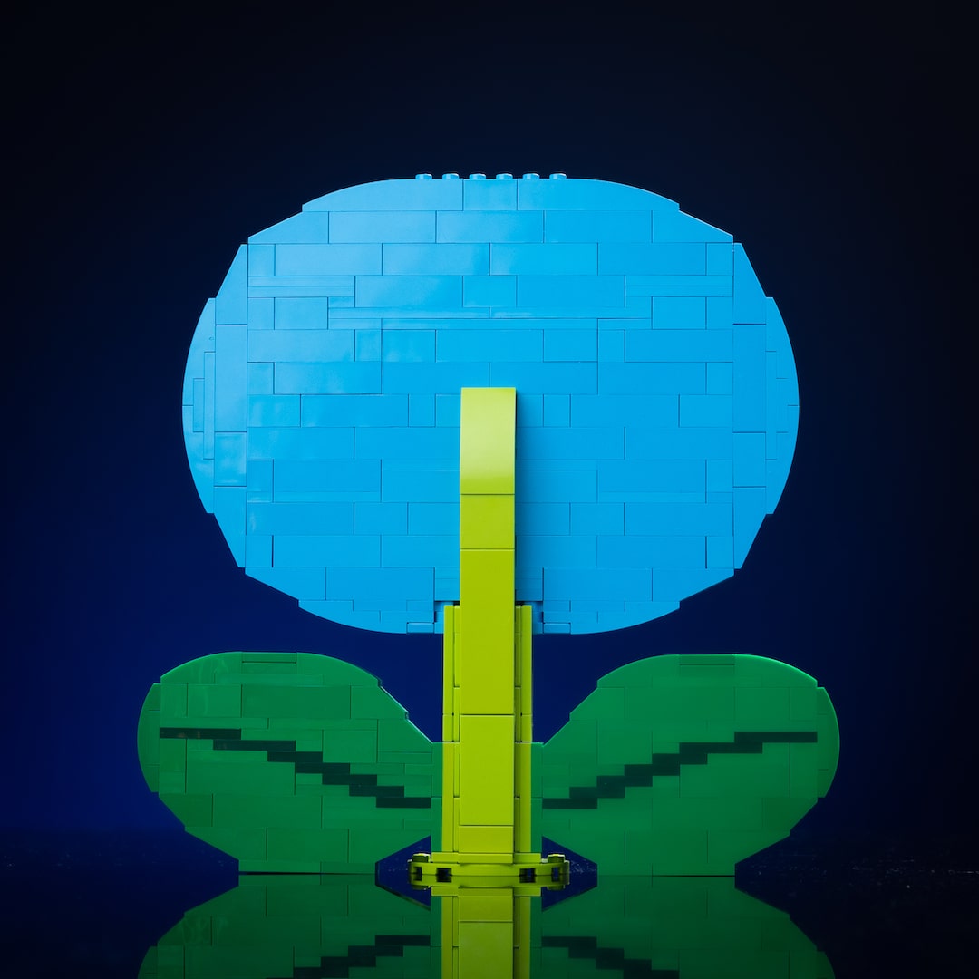 Life-Sized Ice Flower from Bricker Builds
