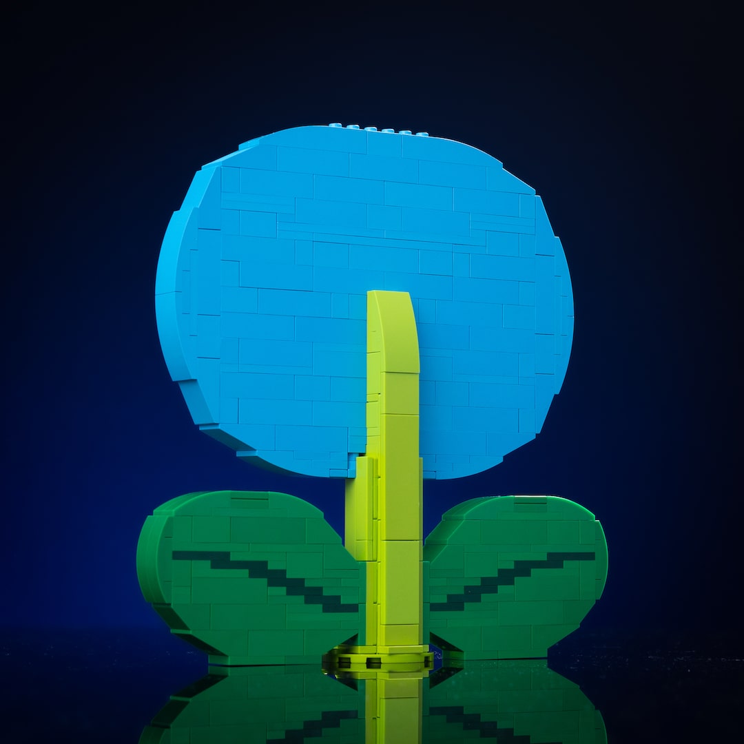 Life-Sized Ice Flower from Bricker Builds