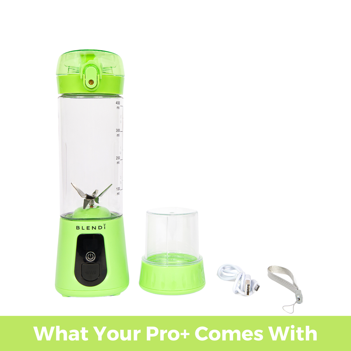 Pro+ Ice Crushing Portable Blender (17oz) from BLENDi