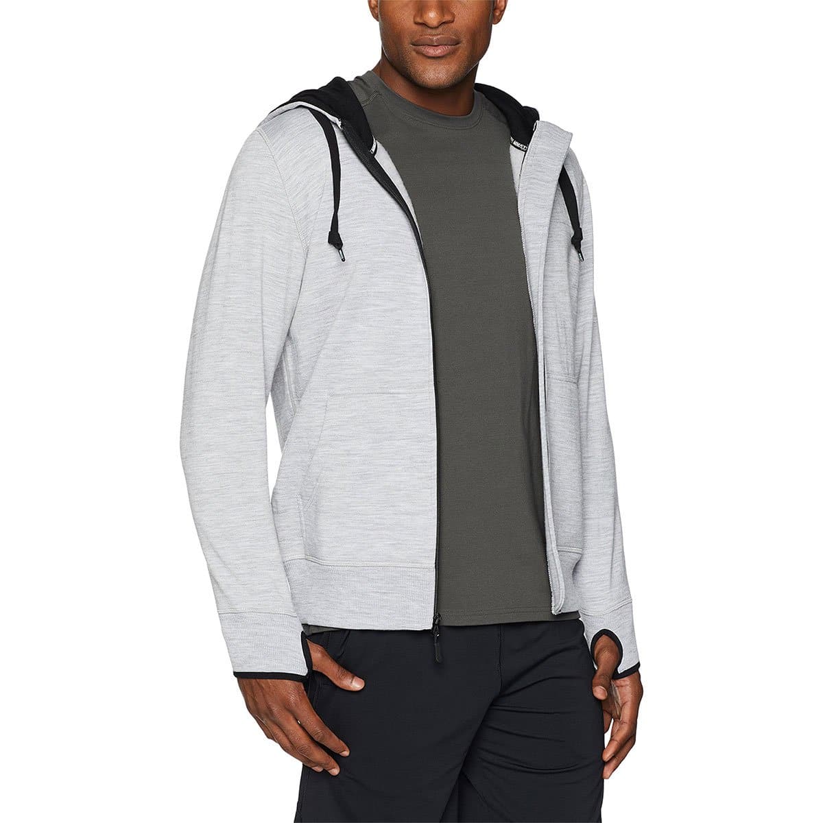 Heavyweight - Men's Brushed Wool Hoodie Kodiak Fleece from Minus33 Merino Wool Clothing